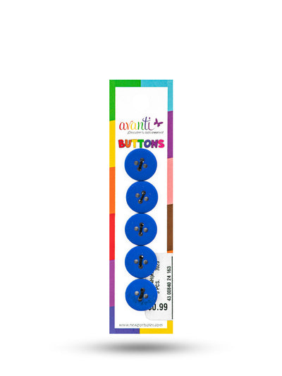 Sewing Buttons – 24L (15mm / 0.6 inches) with 4 Holes – Perfect for Shirts, Cardigans & Children’s Clothing, 12-Pack