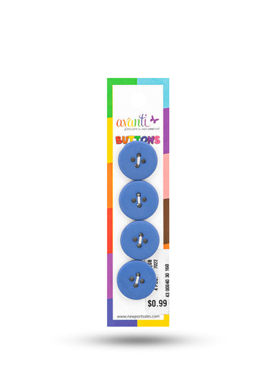 Sewing Buttons – 29L (18mm / 0.71 inches) with 4 Holes – Perfect for Dresses, Jackets & Fashion Handbags