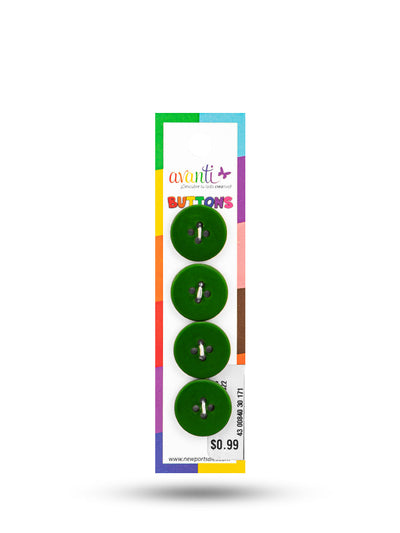 Sewing Buttons – 29L (18mm / 0.71 inches) with 4 Holes – Perfect for Dresses, Jackets & Fashion Handbags, 12-Pack