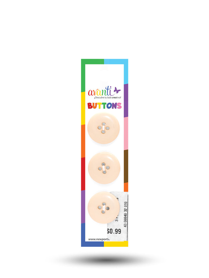 Sewing Buttons – 32L (20mm / 0.79 inches) with 4 Holes – Perfect for Coats, Blazers, Bags & Upholstery, 12-Pack
