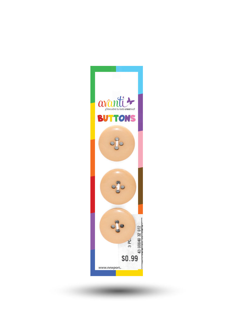 Sewing Buttons – 32L (20mm / 0.79 inches) with 4 Holes – Perfect for Coats, Blazers, Bags & Upholstery, 12-Pack