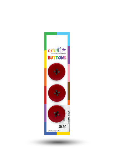Sewing Buttons – 32L (20mm / 0.79 inches) with 4 Holes – Perfect for Coats, Blazers, Bags & Upholstery