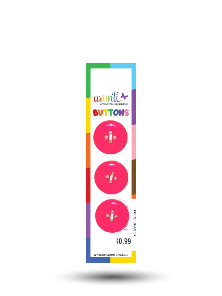 Sewing Buttons – 32L (20mm / 0.79 inches) with 4 Holes – Perfect for Coats, Blazers, Bags & Upholstery, 12-Pack