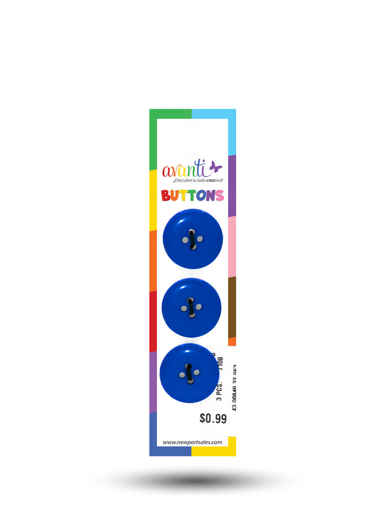 Sewing Buttons – 32L (20mm / 0.79 inches) with 4 Holes – Perfect for Coats, Blazers, Bags & Upholstery, 12-Pack