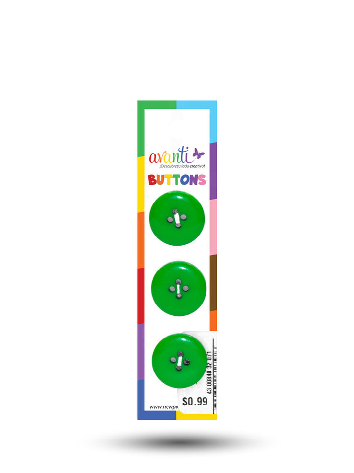 Sewing Buttons – 32L (20mm / 0.79 inches) with 4 Holes – Perfect for Coats, Blazers, Bags & Upholstery