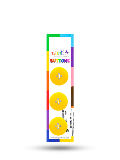 Sewing Buttons – 32L (20mm / 0.79 inches) with 4 Holes – Perfect for Coats, Blazers, Bags & Upholstery, 12-Pack