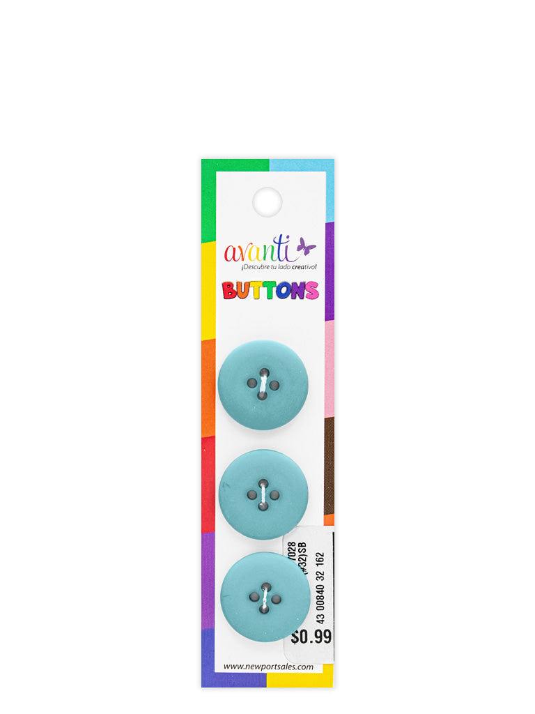 Sewing Buttons – 32L (20mm / 0.79 inches) with 4 Holes – Perfect for Coats, Blazers, Bags & Upholstery, 12-Pack