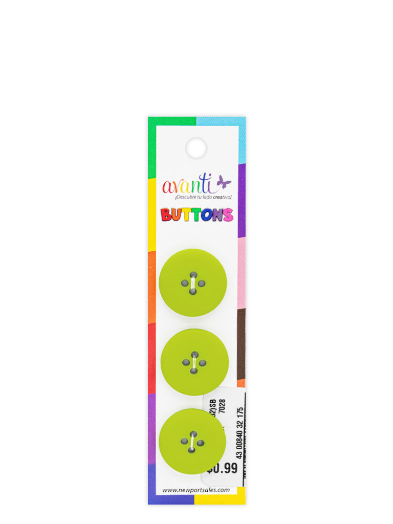Sewing Buttons – 32L (20mm / 0.79 inches) with 4 Holes – Perfect for Coats, Blazers, Bags & Upholstery, 12-Pack