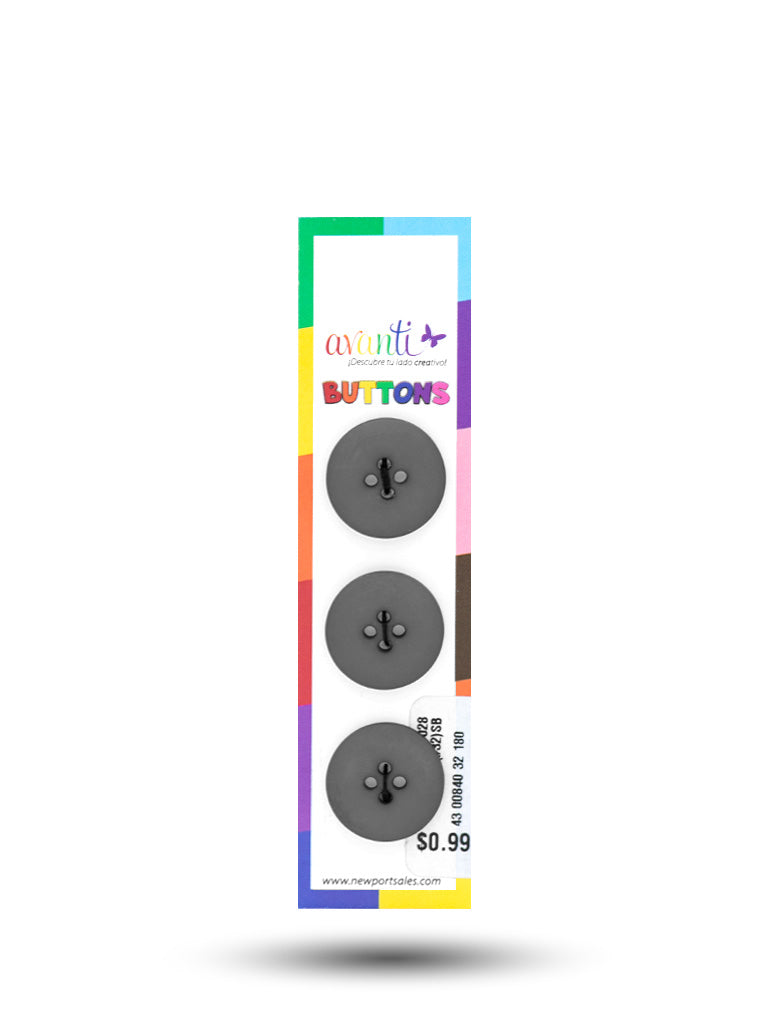 Sewing Buttons – 32L (20mm / 0.79 inches) with 4 Holes – Perfect for Coats, Blazers, Bags & Upholstery, 12-Pack