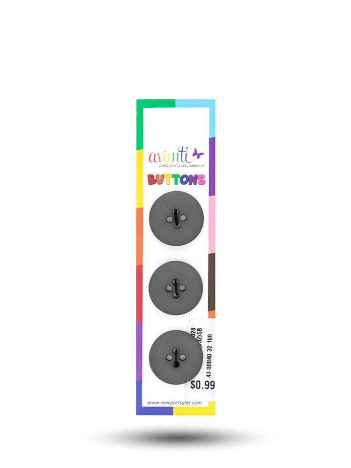 Sewing Buttons – 32L (20mm / 0.79 inches) with 4 Holes – Perfect for Coats, Blazers, Bags & Upholstery, 12-Pack