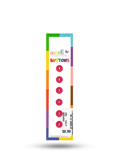 Sewing Buttons – 12L (7.5mm / 0.3 inches) with 2 Holes – Perfect for Collars, Cuffs & DIY Crafts, 12-Pack