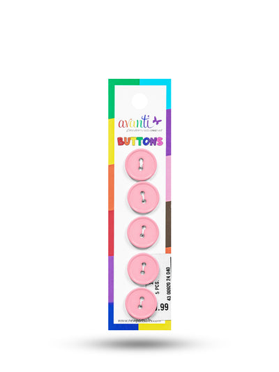 Sewing Buttons – 23L (13.0mm / 0.51 inches) with 2 Holes – Perfect for Coats, Jackets & Accessories, 12-Pack