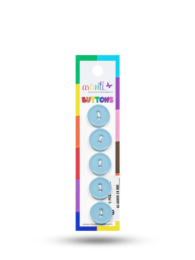 Sewing Buttons – 23L (13.0mm / 0.51 inches) with 2 Holes – Perfect for Coats, Jackets & Accessories, 12-Pack
