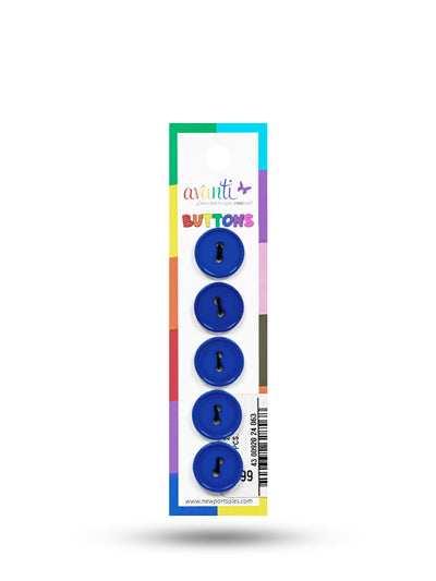 Sewing Buttons – 23L (13.0mm / 0.51 inches) with 2 Holes – Perfect for Coats, Jackets & Accessories, 12-Pack