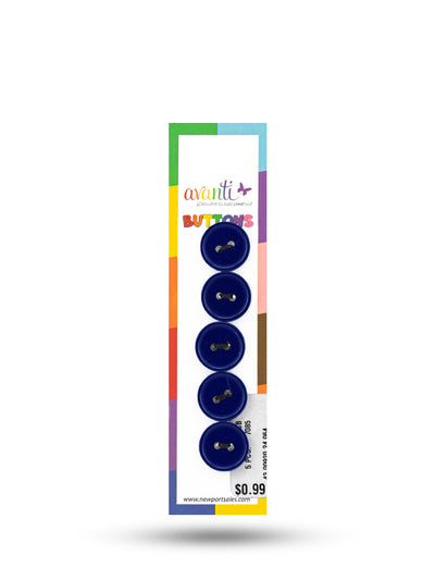 Sewing Buttons – 23L (13.0mm / 0.51 inches) with 2 Holes – Perfect for Coats, Jackets & Accessories, 12-Pack
