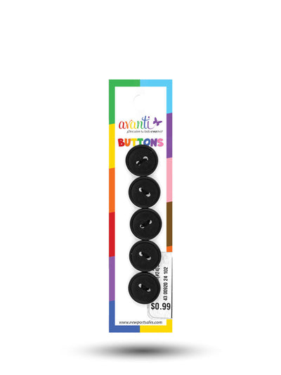 Sewing Buttons – 23L (13.0mm / 0.51 inches) with 2 Holes – Perfect for Coats, Jackets & Accessories, 12-Pack