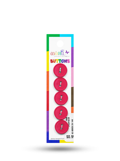 Sewing Buttons – 23L (13.0mm / 0.51 inches) with 2 Holes – Perfect for Coats, Jackets & Accessories, 12-Pack
