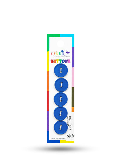 Sewing Buttons – 23L (13.0mm / 0.51 inches) with 2 Holes – Perfect for Coats, Jackets & Accessories, 12-Pack