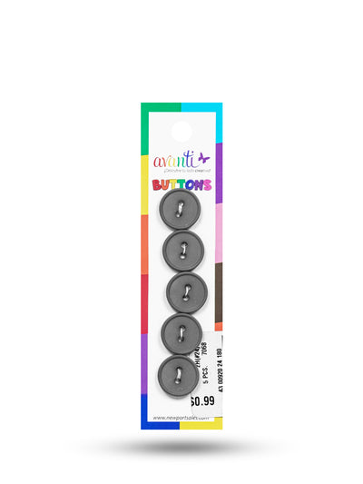 Sewing Buttons – 23L (13.0mm / 0.51 inches) with 2 Holes – Perfect for Coats, Jackets & Accessories, 12-Pack