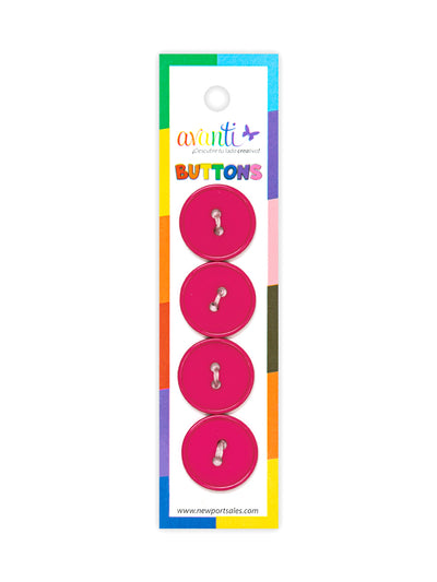 Sewing Buttons – 29L (18mm / 0.71 inches) with 2 Holes – Perfect for Dresses, Jackets & Fashion Handbags, 12-Pack