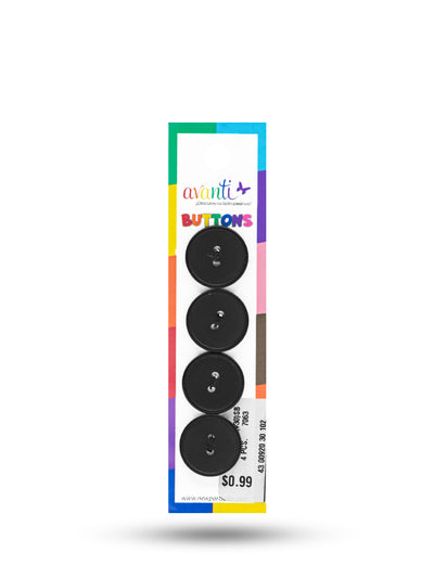 Sewing Buttons – 29L (18mm / 0.71 inches) with 2 Holes – Perfect for Dresses, Jackets & Fashion Handbags, 12-Pack