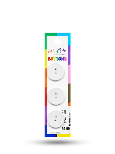 Sewing Buttons – 32L (20mm / 0.79 inches) with 2 Holes – Perfect for Coats, Jackets & Home Décor, 12-Pack