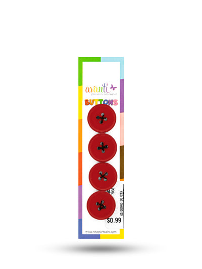 Sewing Buttons – 32L (20mm / 0.79 inches) with 2 Holes – Perfect for Coats, Jackets & Home Décor