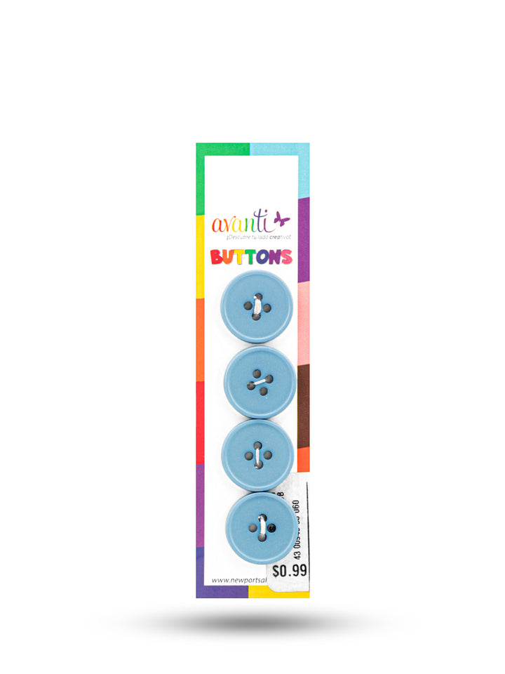 Sewing Buttons – 32L (20mm / 0.79 inches) with 2 Holes – Perfect for Coats, Jackets & Home Décor, 12-Pack