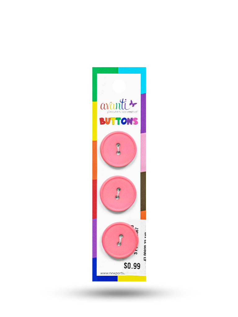 Sewing Buttons – 32L (20mm / 0.79 inches) with 2 Holes – Perfect for Coats, Jackets & Home Décor, 12-Pack