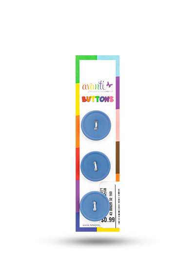 Sewing Buttons – 32L (20mm / 0.79 inches) with 2 Holes – Perfect for Coats, Jackets & Home Décor
