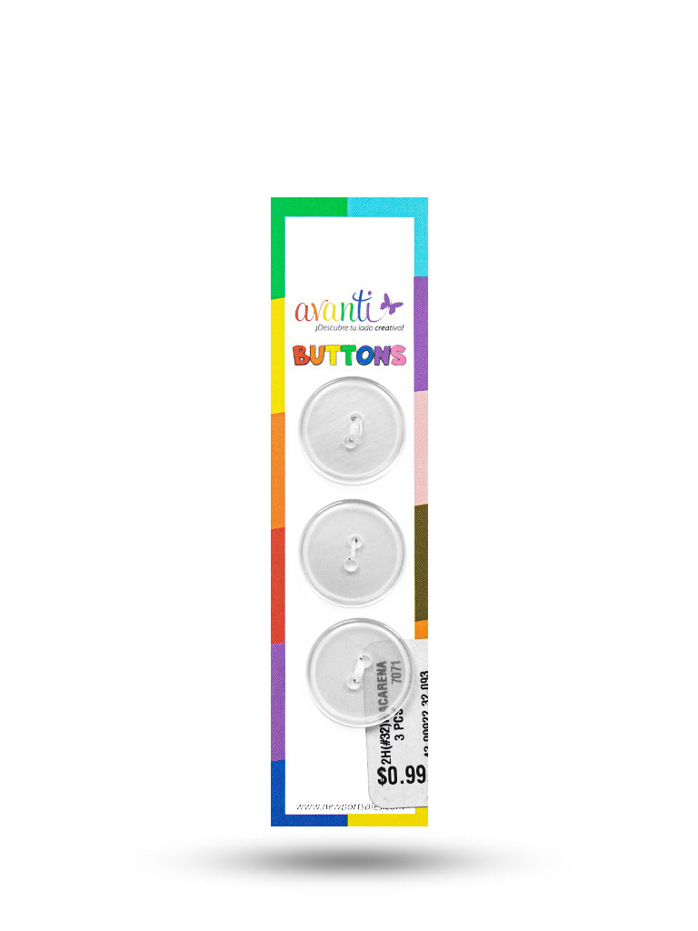 Sewing Buttons – 32L (20mm / 0.79 inches) with 2 Holes – Perfect for Coats, Blazers & Home Decor