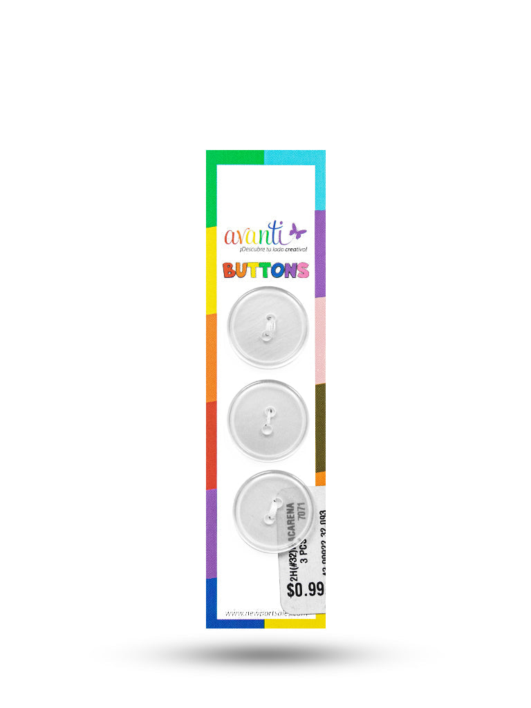 Sewing Buttons – 32L (20mm / 0.79 inches) with 2 Holes – Perfect for Coats, Blazers & Home Decor 12-Pack