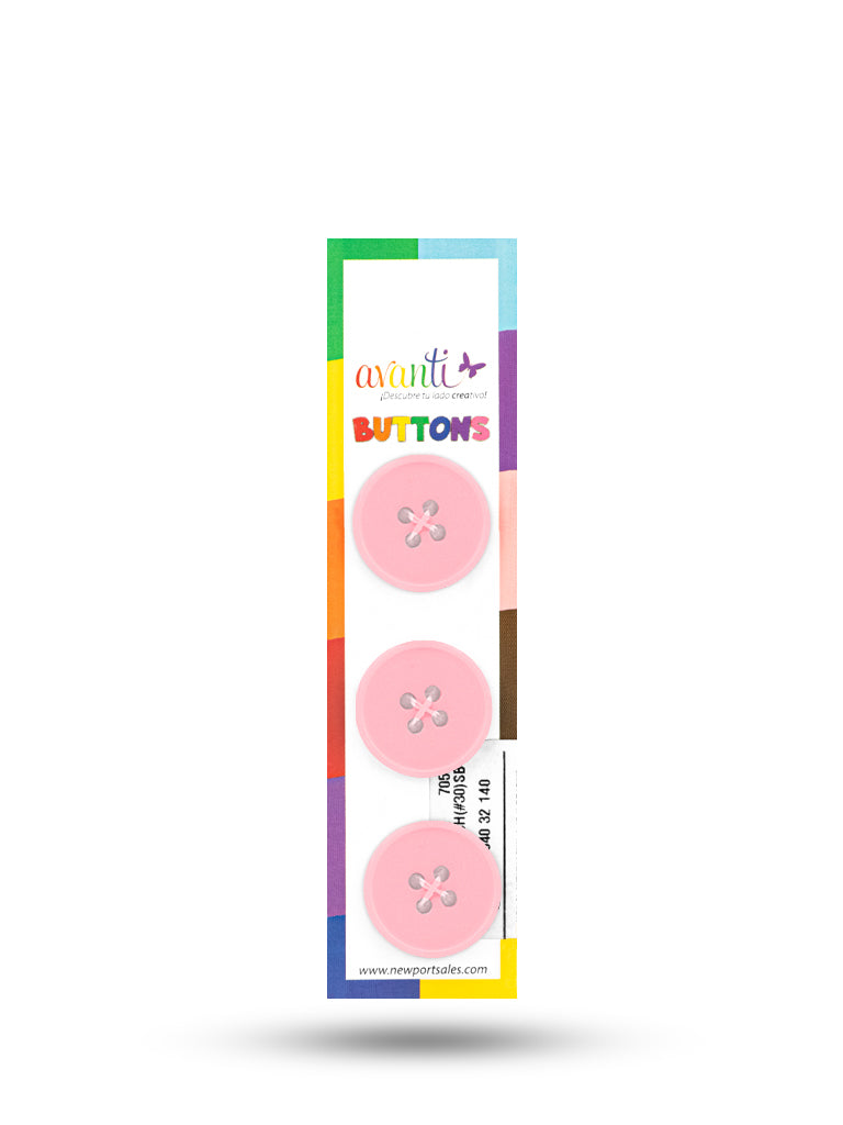 Sewing Buttons – 32L (20mm / 0.79 inches) with 4 Holes – Perfect for Coats, Blazers & Home Decor, 12-Pack