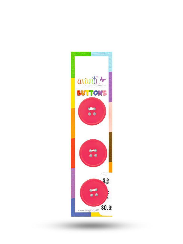 Sewing Buttons – 32L (20mm / 0.79 inches) with 4 Holes – Perfect for Coats, Blazers & Home Decor