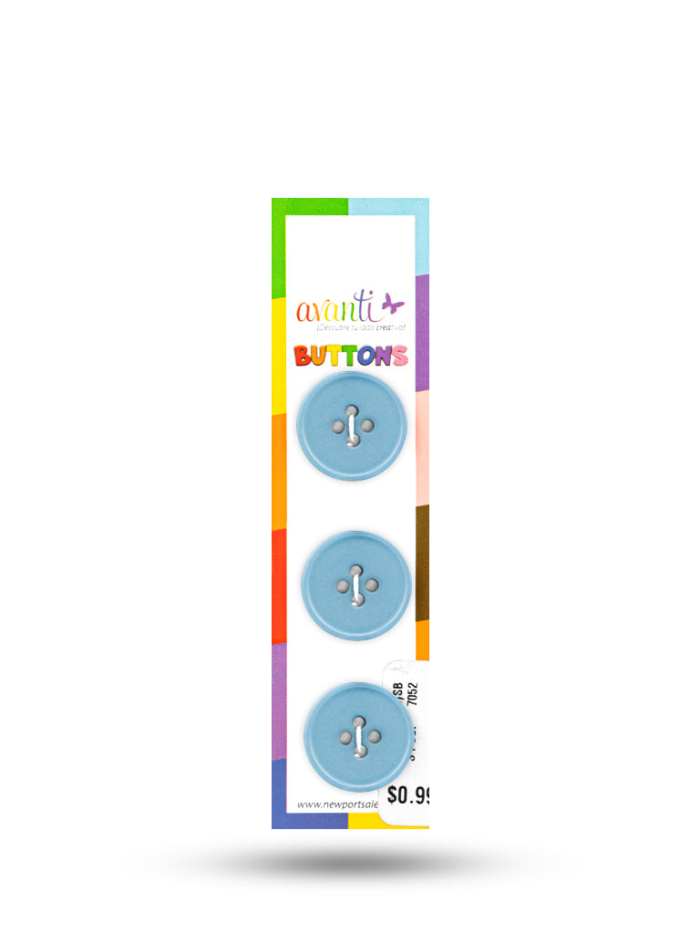 Sewing Buttons – 32L (20mm / 0.79 inches) with 4 Holes – Perfect for Coats, Blazers & Home Decor, 12-Pack