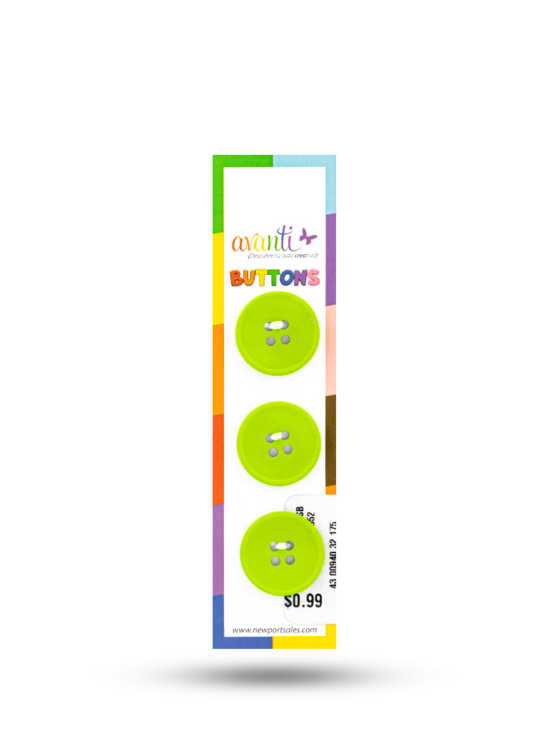 Sewing Buttons – 32L (20mm / 0.79 inches) with 4 Holes – Perfect for Coats, Blazers & Home Decor