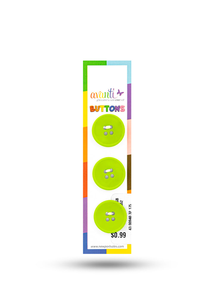 Sewing Buttons – 32L (20mm / 0.79 inches) with 4 Holes – Perfect for Coats, Blazers & Home Decor