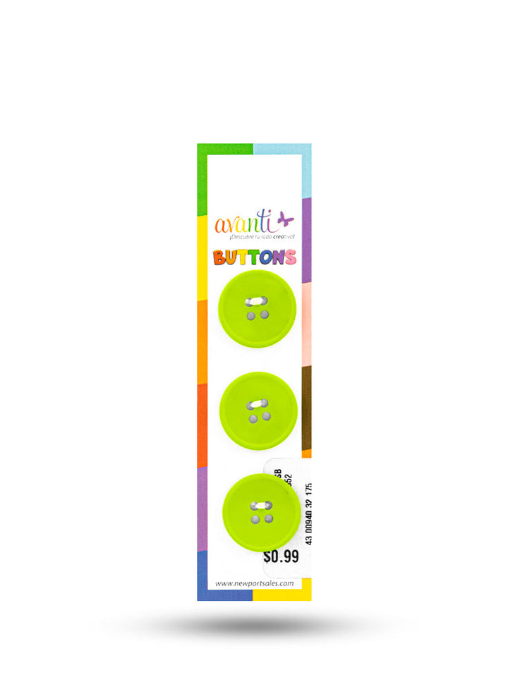 Sewing Buttons – 32L (20mm / 0.79 inches) with 4 Holes – Perfect for Coats, Blazers & Home Decor, 12-Pack