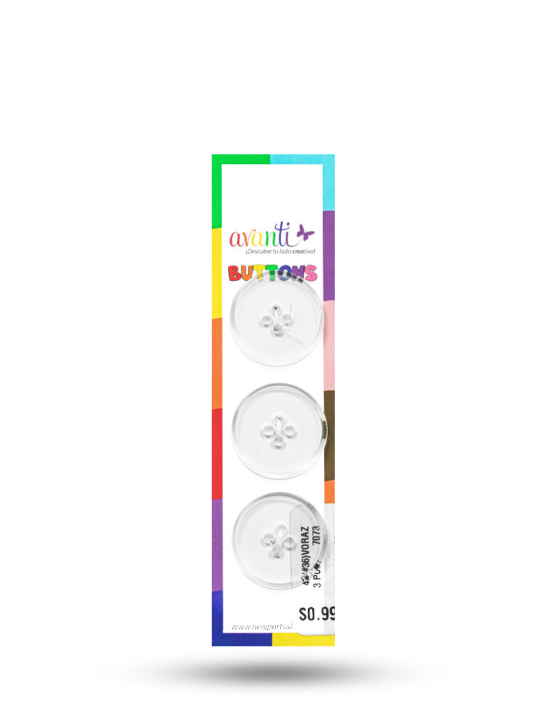 Sewing Buttons – 36L (23mm / 0.9 inches) with 4 Holes – Perfect for Coats, Blazers & Upholstery Projects