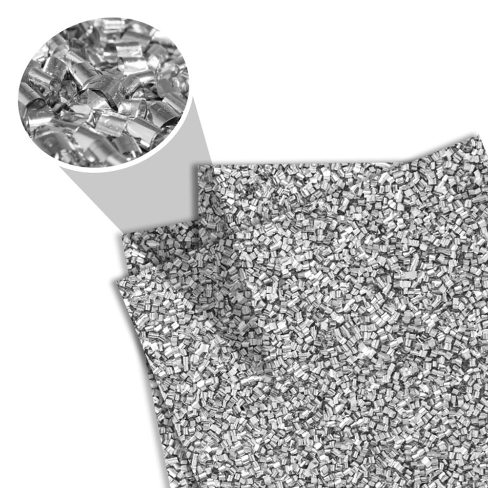 Plastic Bead Glitter Card Stock, 12" x 12", 10-Pack