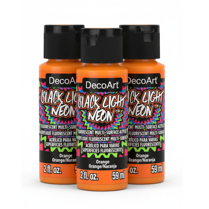 Black Light Neon Acrylic Paint
