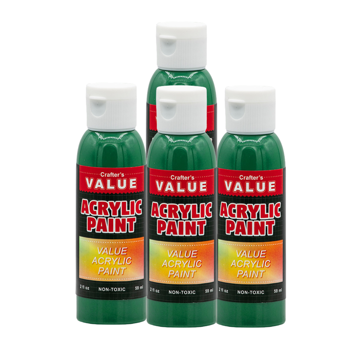 Value Paint by Painters by Heart – 2 fl oz (59 ml) Acrylic Paint – Pearl Colors (Single or 4 Pack)