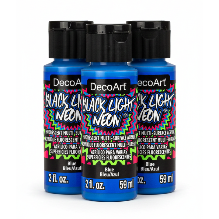 Black Light Neon Acrylic Paint