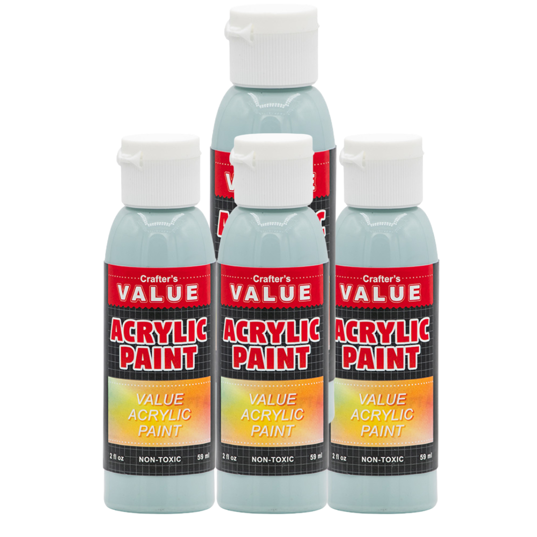 Value Paint by Painters by Heart – 2 fl oz (59 ml) Acrylic Paint – Standard Colors (Single or 4 Pack)