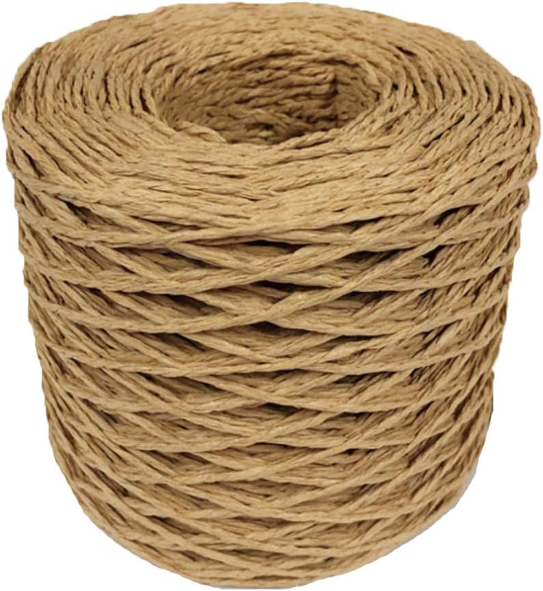 Raffia Straw Yarn for DIY Straw Bags Length 218 Yards 200 meters