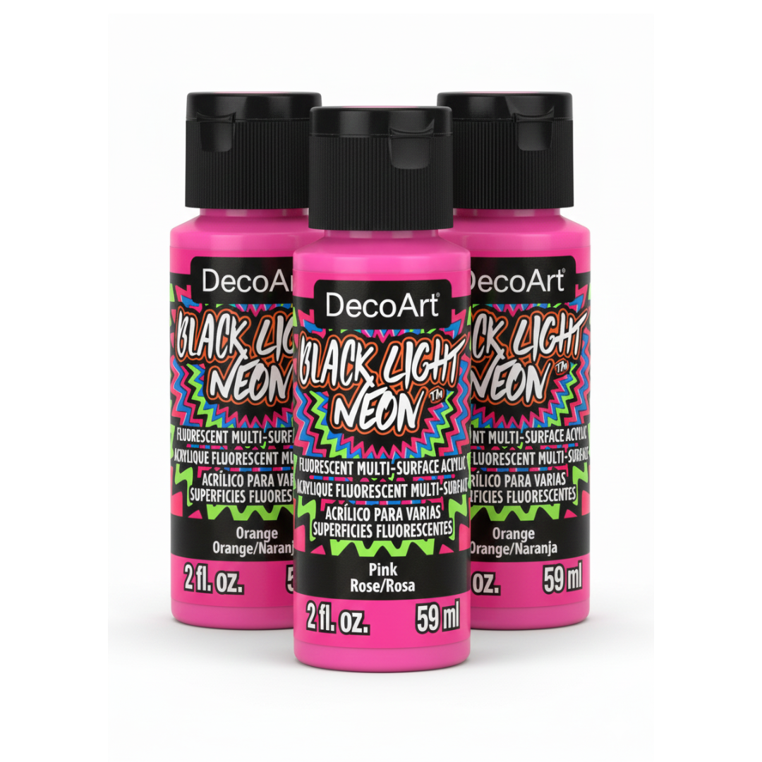 Black Light Neon Acrylic Paint
