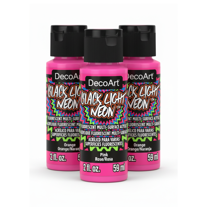 Black Light Neon Acrylic Paint