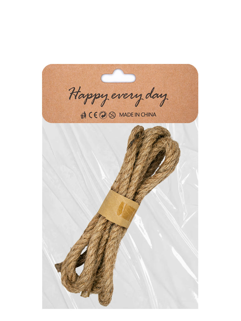 10mm x 2 Meters – Rugged Jute Craft Rope (Carded)