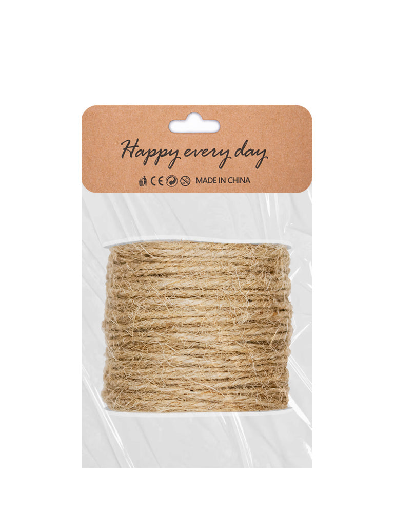 1.5mm x 20 Meters – Natural Jute Cord (Carded)
