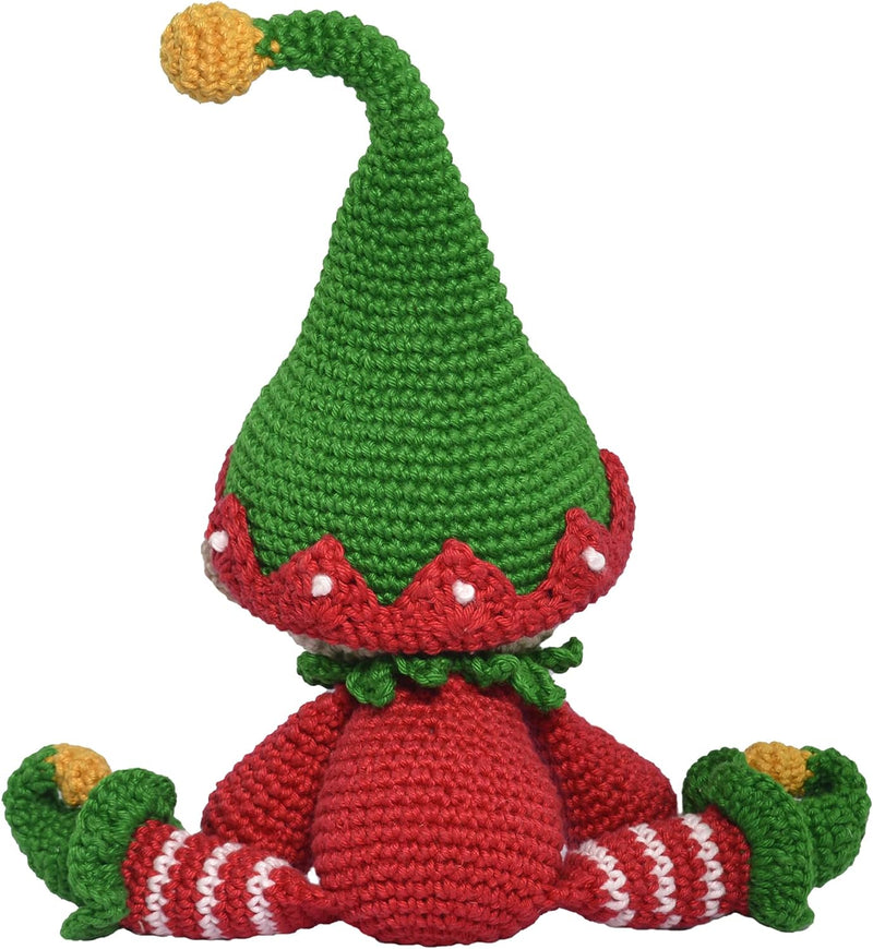 CIRCULO Amigurumi Kit Christmas Collection - Elf, Clear Easy to Follow Instructions - Intermediate Level - 1 Crochet Kit